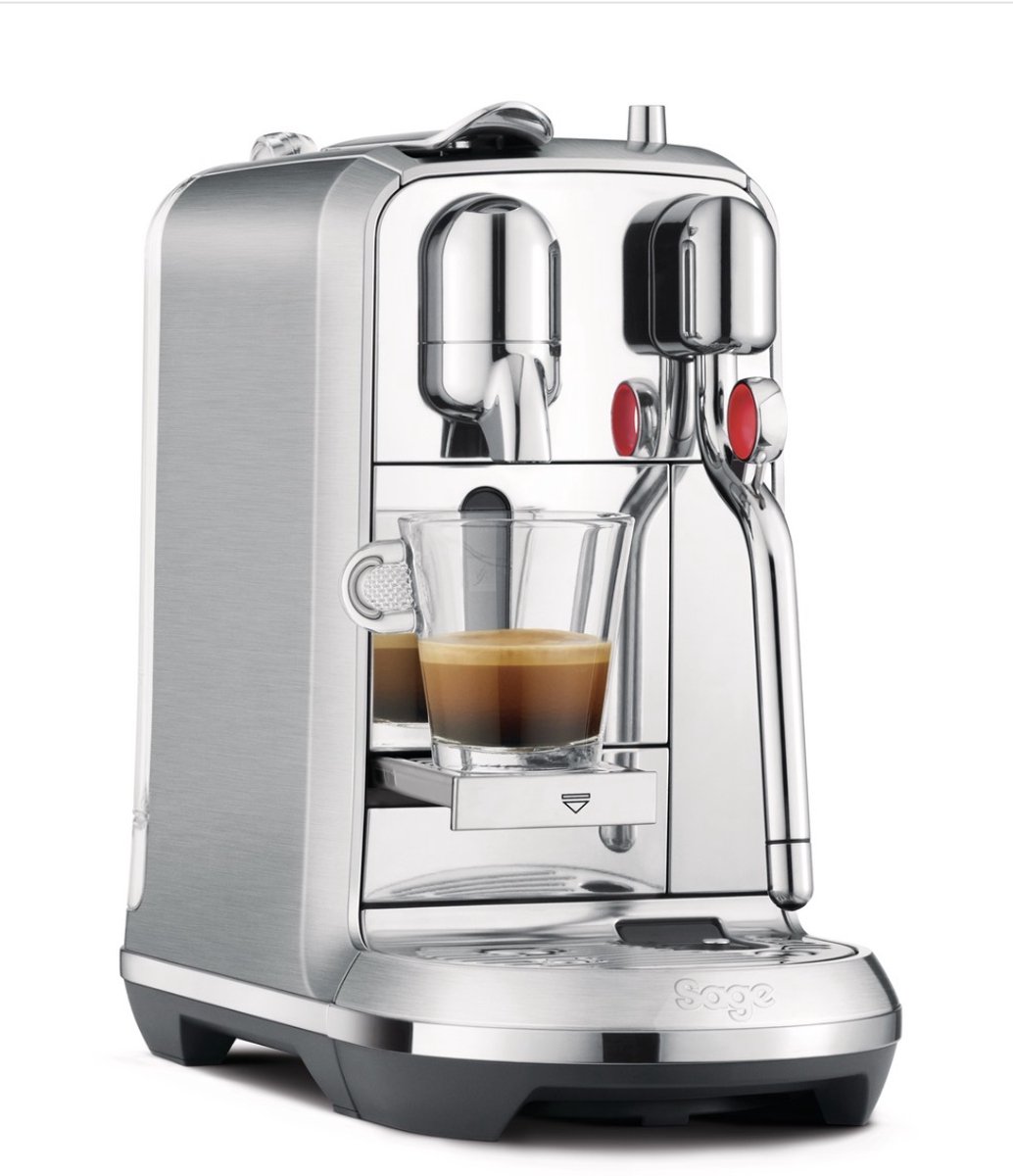 Sage The Creatista Plus Brushed Stainless Steel Nespresso Kapselikahvikone