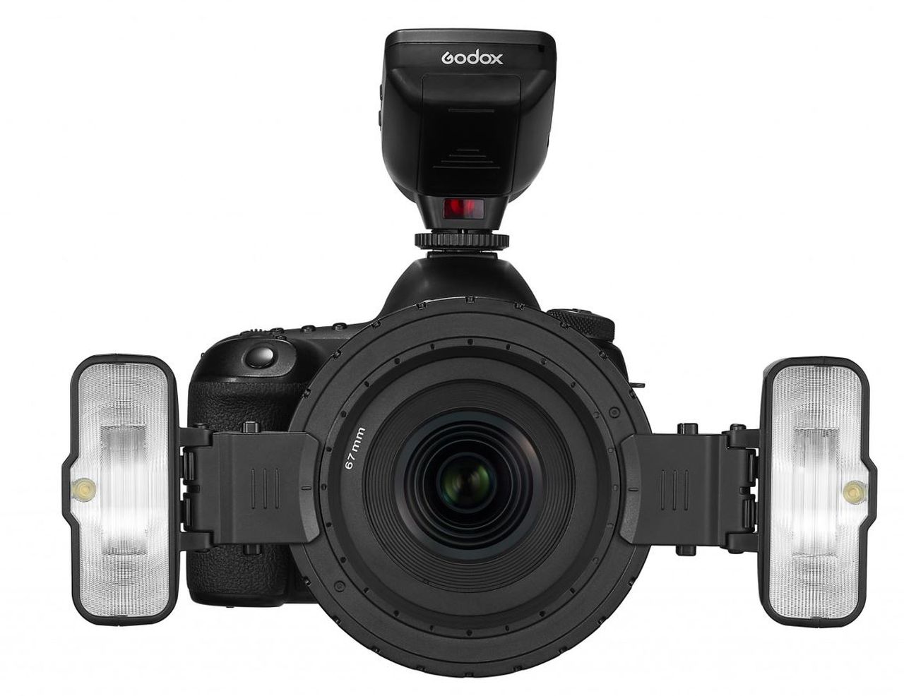 Godox MF12-K2 makrosalama 2 osan sarja + tarvikkeet