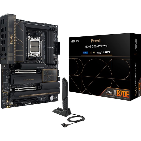 ASUS ProArt X870E-CREATOR WIFI socket AM5 emolevy