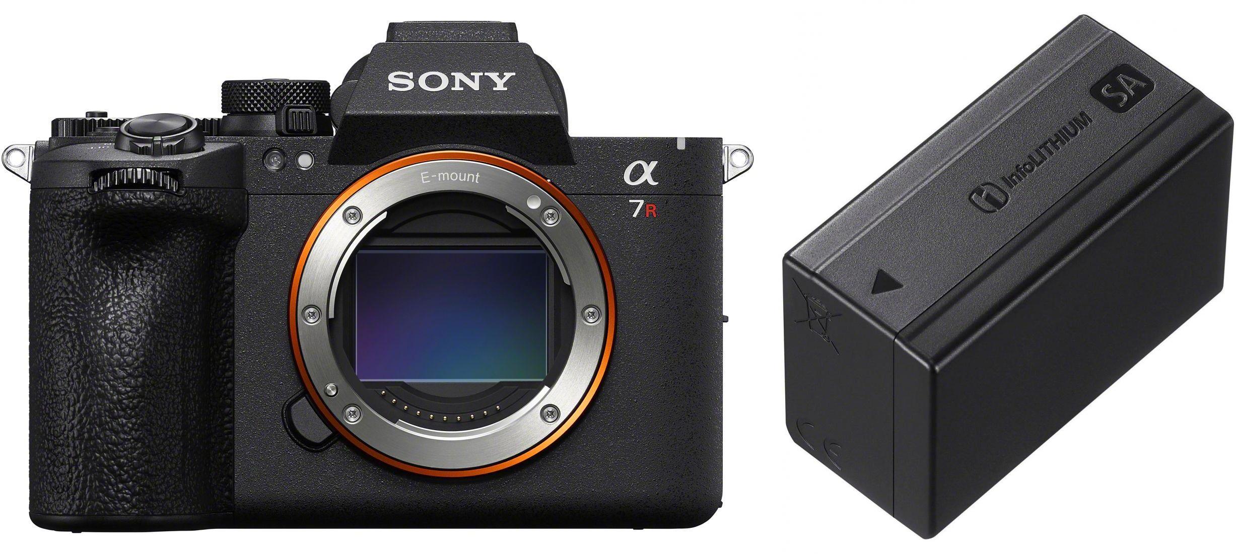 Sony Alpha 7R VI -järjestelmäkamera + NP-SA100-akku