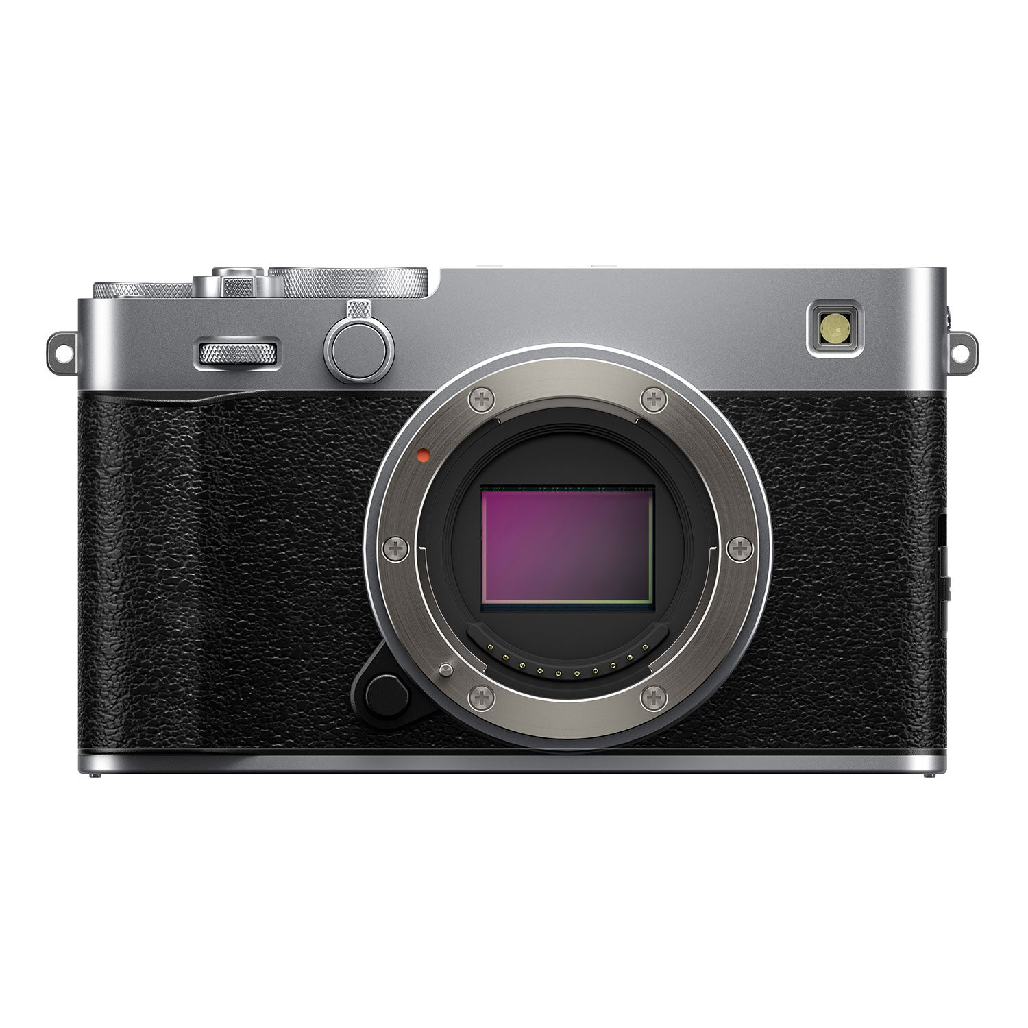 Fujifilm X-E5 järjestelmäkamera runko Hopea