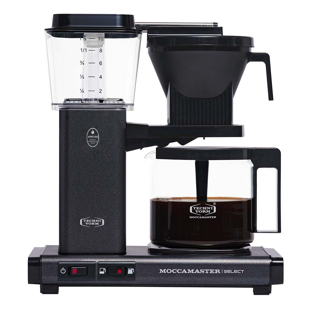 Moccamaster KBG Select Stone Grey filter coffee maker