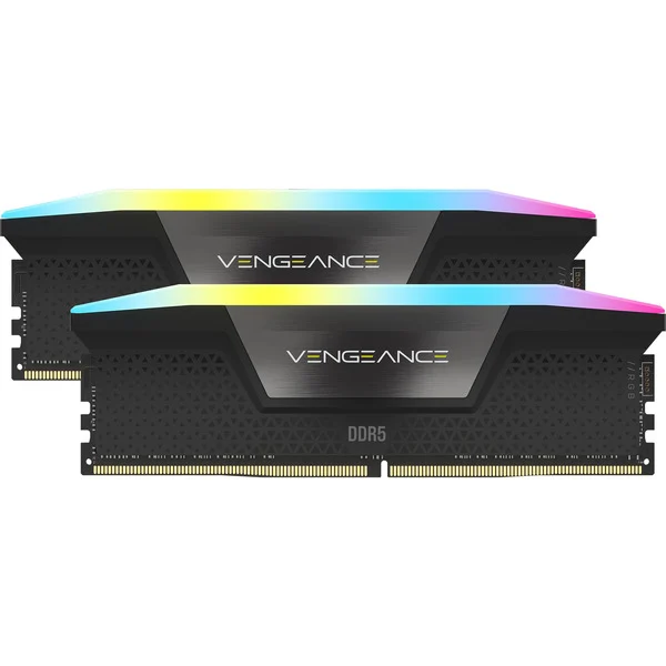 Corsair Vengeance RGB 32 GB DDR5-6000 (2x 16 GB) keskusmuisti (CL38 · musta)