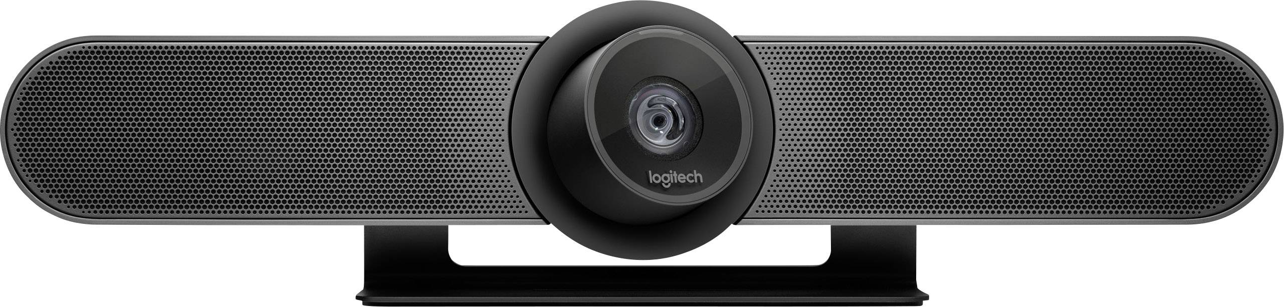 Logitech MeetUp 4K -verkkokamera 120 asteen näkökentällä