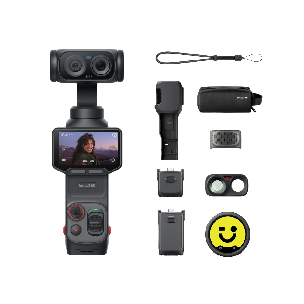 Insta360 Luna Ultra Sisällöntuottajan paketti Cosmic Black