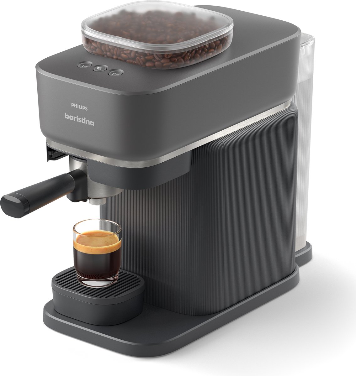 Philips Baristina BAR300/00 Semi-Automatic Espresso Machine White