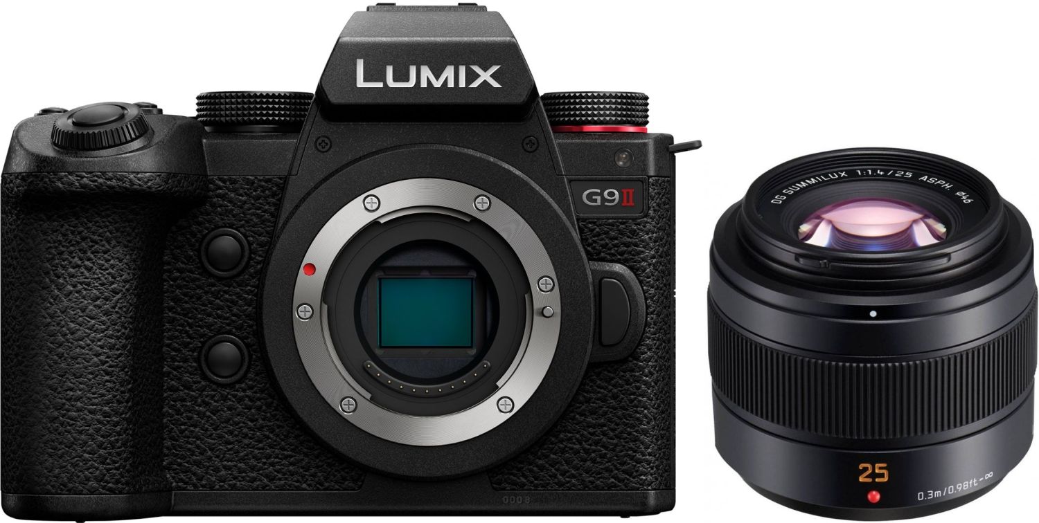 Panasonic Lumix G9 II Body with Leica DG Summilux 25mm f/1.4 II ASPH. lens