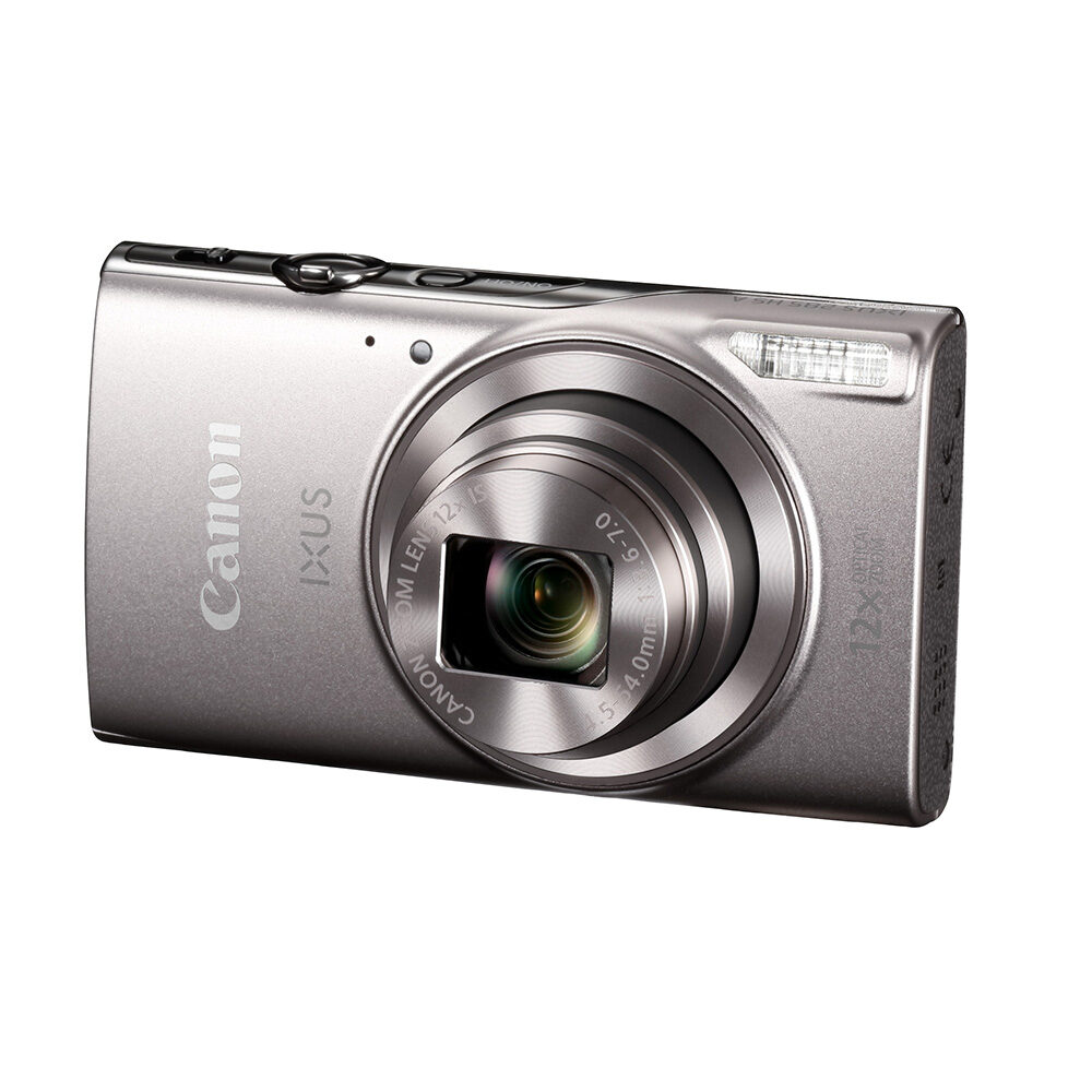 Canon IXUS 285 HS -kompaktikamera, hopea