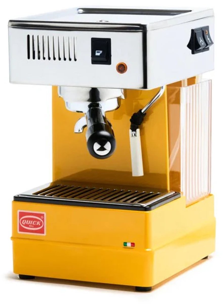 Quickmill 820 Manual Espresso Machine - Yellow