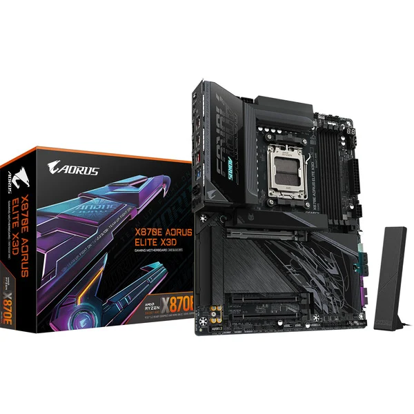 GIGABYTE X870E AORUS ELITE X3D socket AM5 motherboard