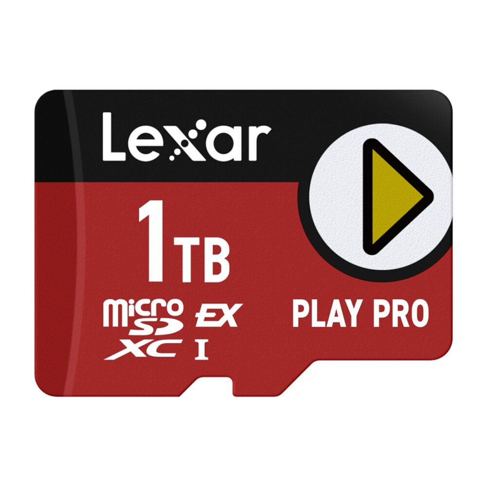 Lexar 1TB Micro SD PLAY Pro R900/W600MB/s muistikortti