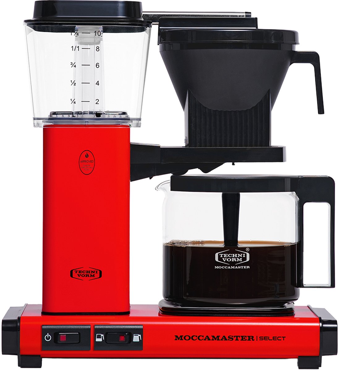 Moccamaster KBG Select kahvinkeitin Punainen