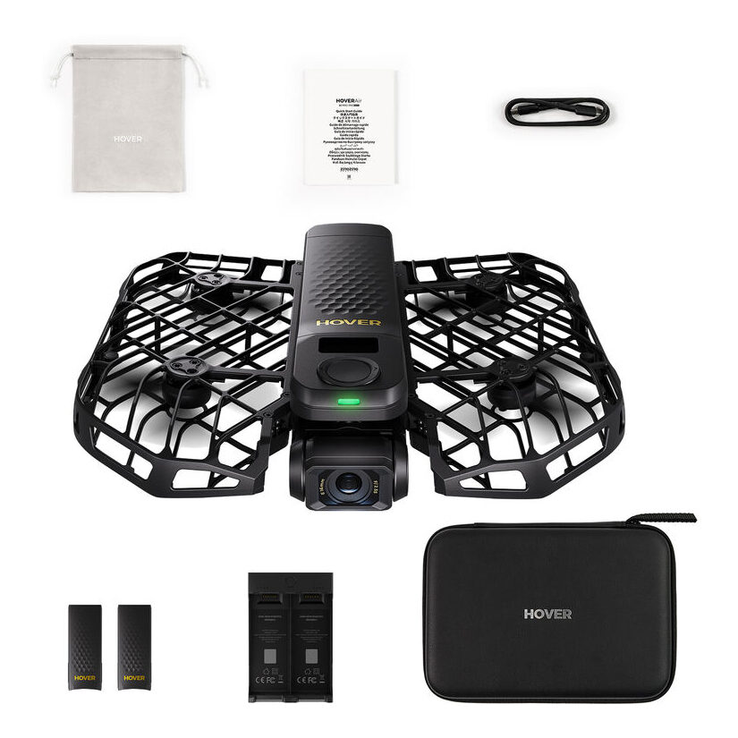 HoverAir X1 ProMax Retail Combo Musta