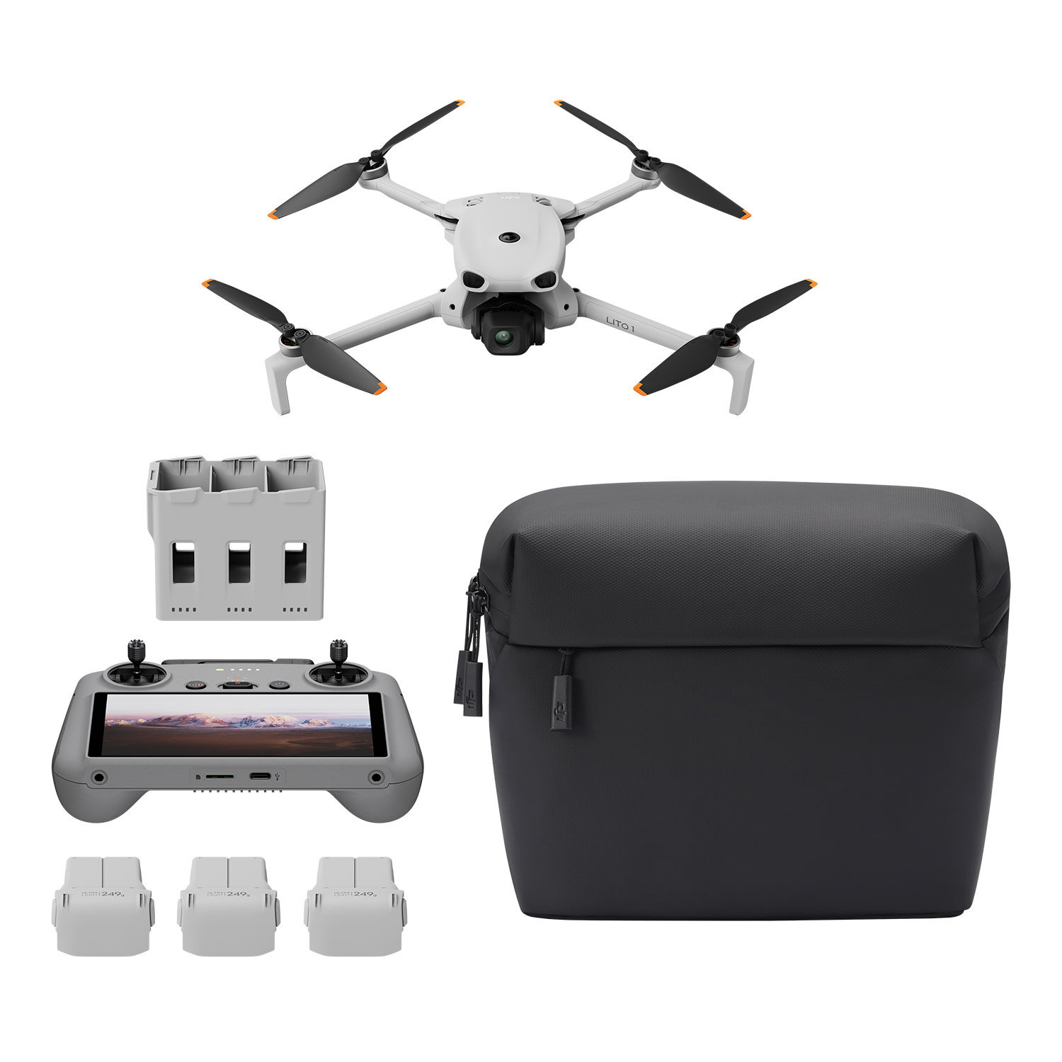 DJI Lito X1 drone Fly More Combo ja RC-331 Remote Controller