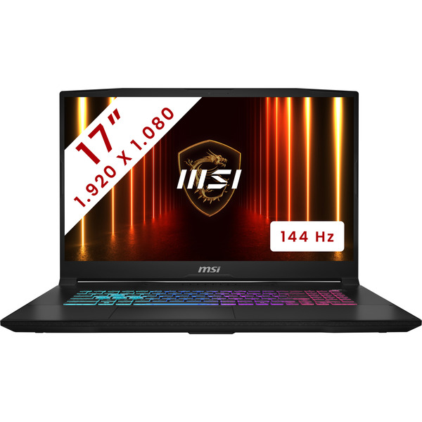 MSI Katana 17 HX (B14WGK-265BE) 17.3" pelikannettava