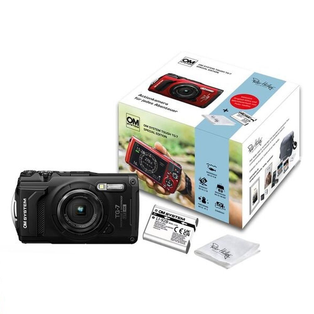 OM System Tough TG-7 Black compact camera