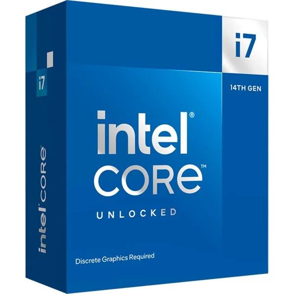 Intel® Core i7-14700KF, 3,4 GHz (5,6 GHz Turbo Boost) socket 1700 -prosessori