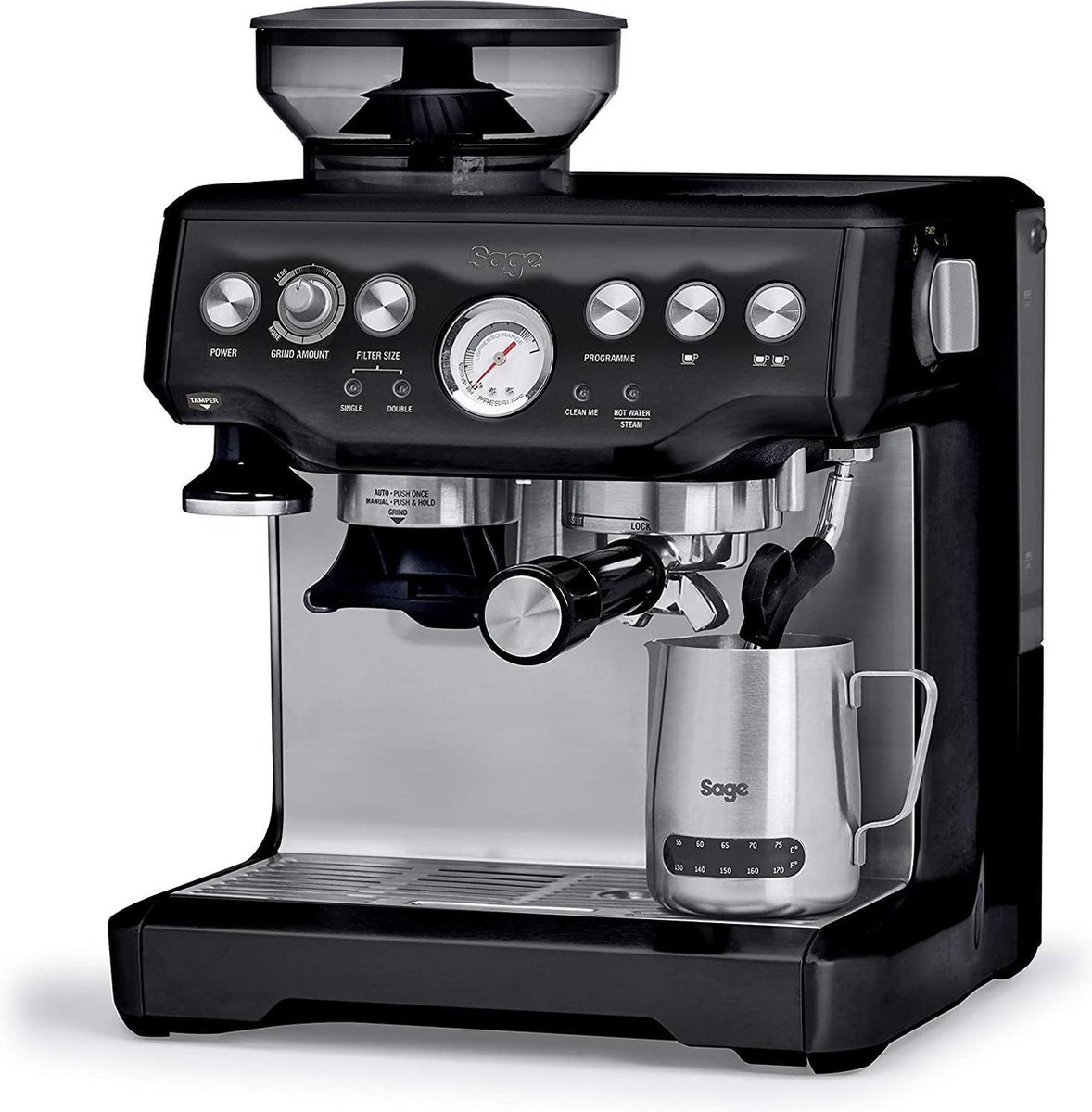 Sage The Barista Express - Espressokone - Black Sesame