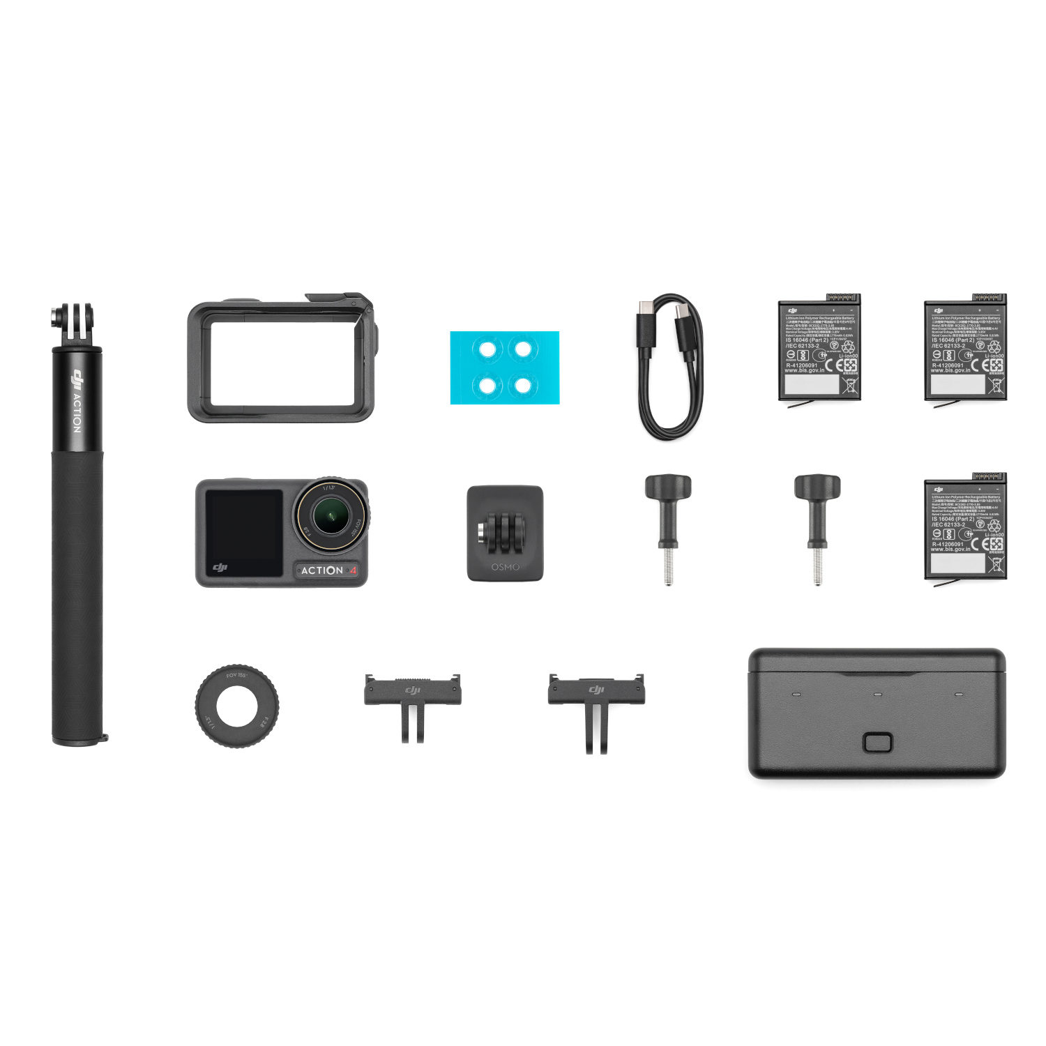 DJI Osmo Action 4 Adventure Combo -actionkamera