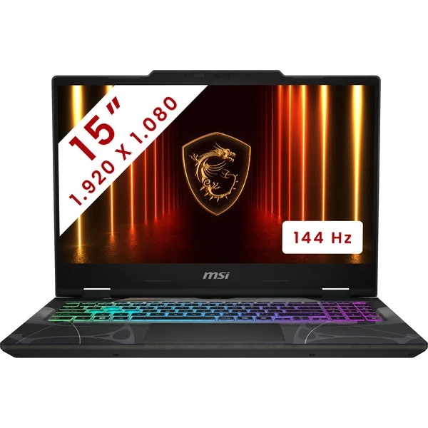 MSI Cyborg A15 AI (B2HWEKG-032BE) 15,6" gaming-kannettava