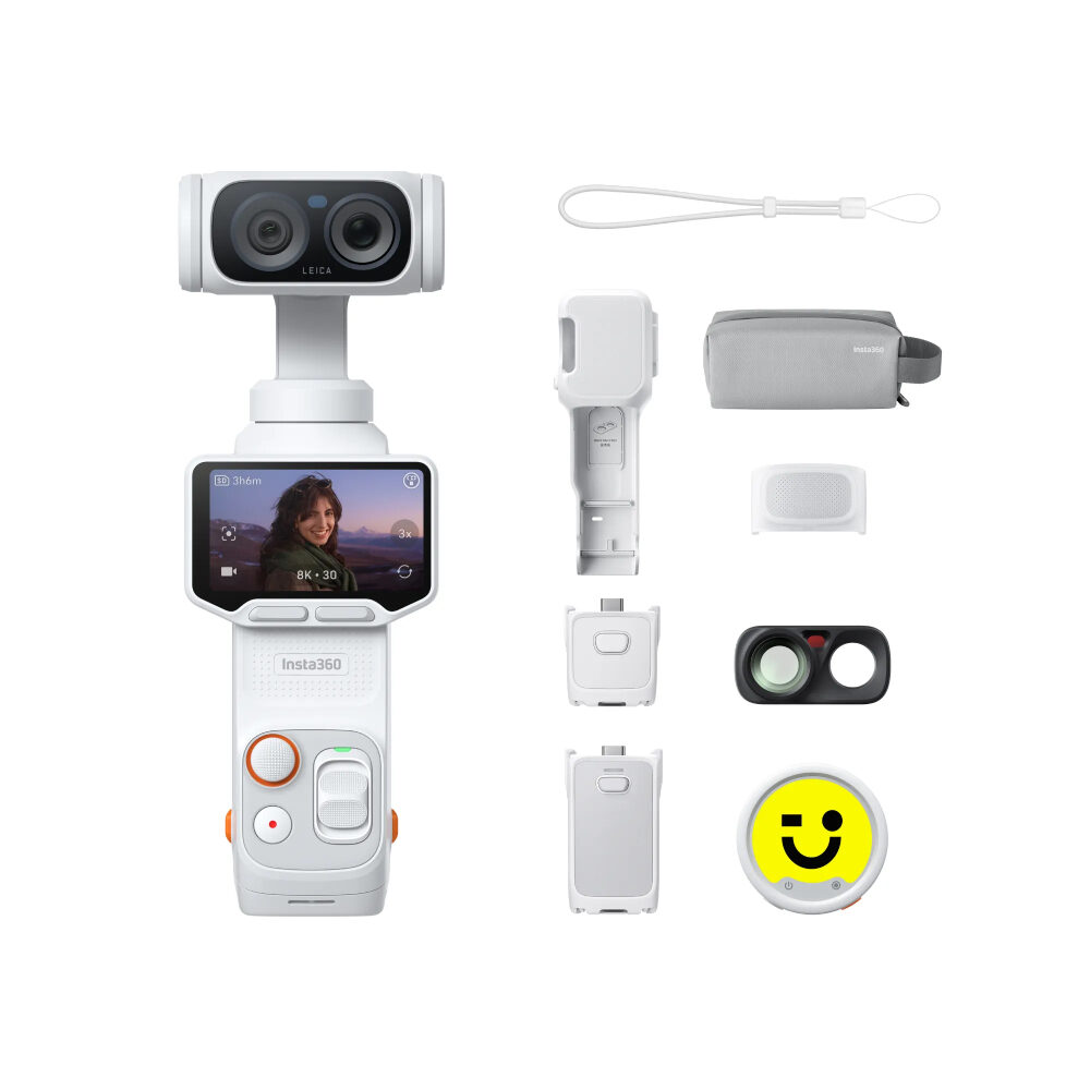 Insta360 Luna Ultra Creator -paketti, Stellar White