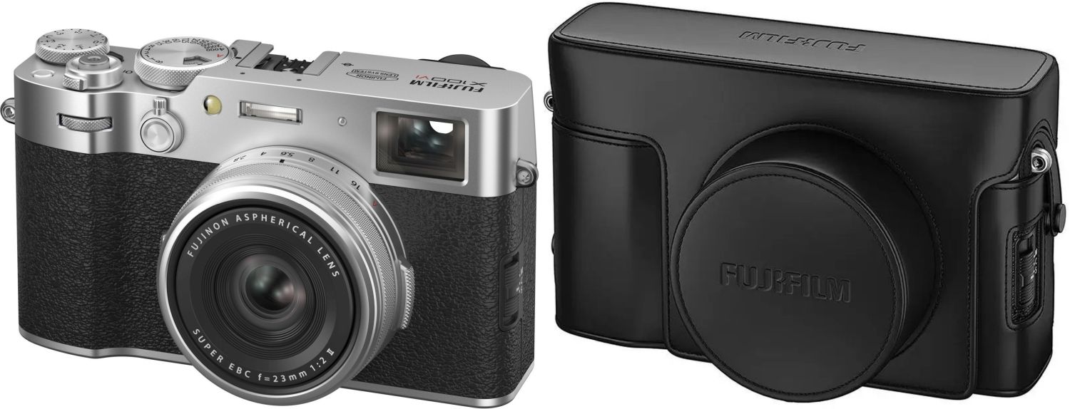 FUJIFILM X100VI silver + LC-X100V camera case