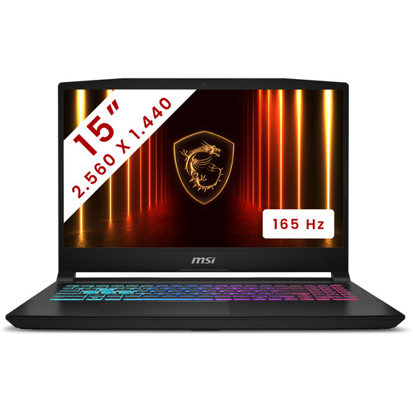 MSI Katana 15 HX (B14WGK-040BE) 15.6" pelikannettava