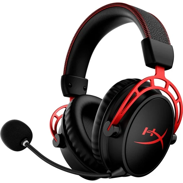 HyperX Cloud Alpha Wireless over-ear gaming headset (Black/Red)