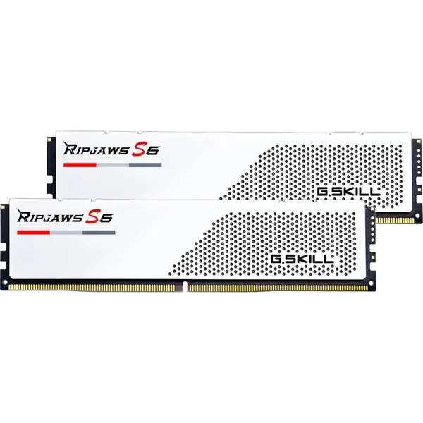G.Skill Ripjaws S5 32 GB DDR5-6000 (2x 16 GB) keskusmuisti (valkoinen)