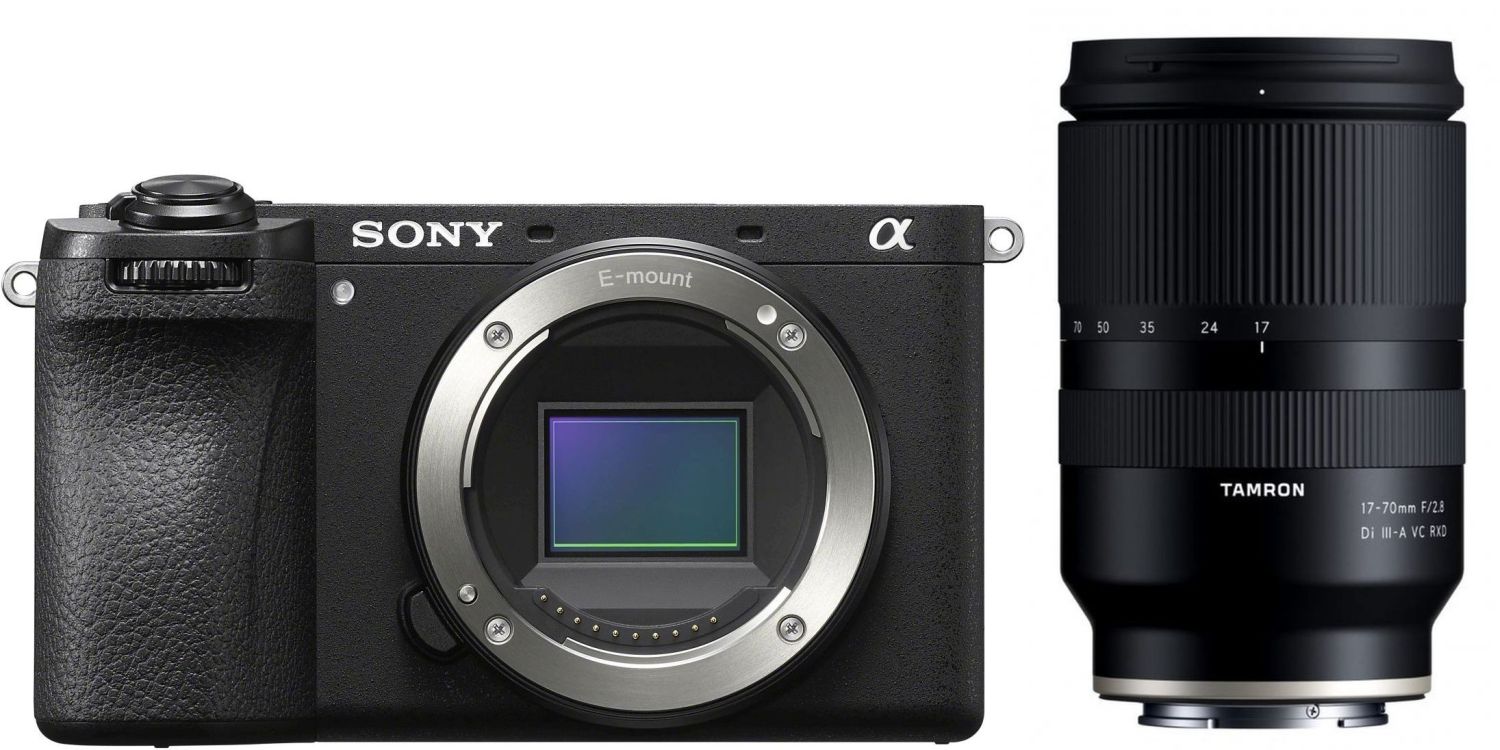 Sony Alpha ILCE-6700 mirrorless camera with Tamron 17-70mm f/2.8 lens