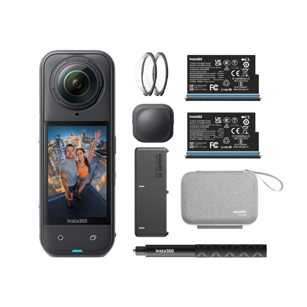 Insta360 X5 360 asteen action-kamera Essential Bundle