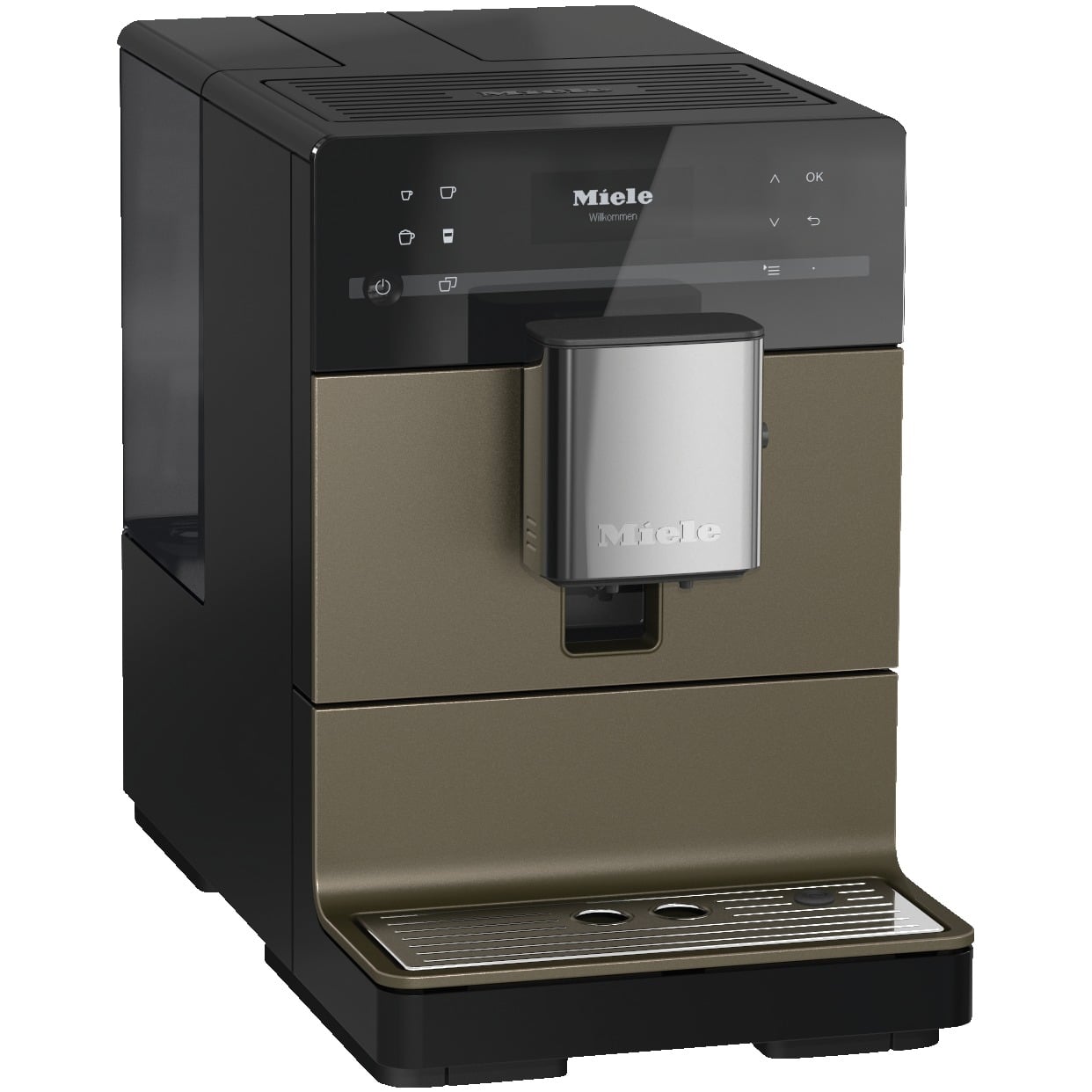 Miele CM 5710 PearlFinish Bronze Bean-to-Cup Espresso Machine