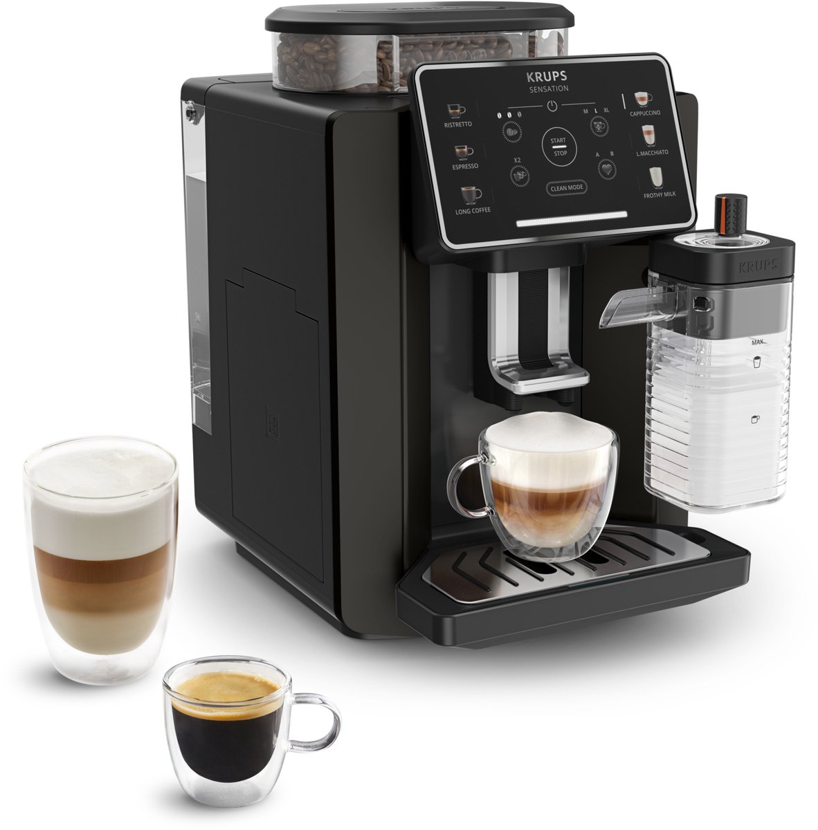 Krups Sensation Milk M50 EA9129 Bean-to-cup Espresso Machine
