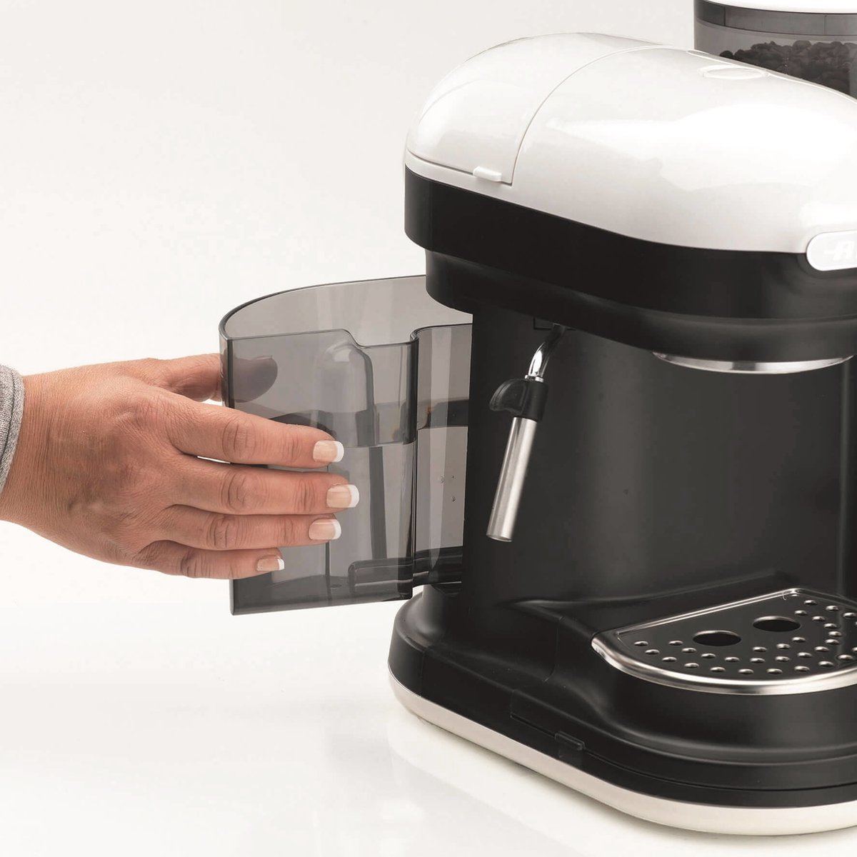 Ariete 1318 Moderna Espressokeitin - Manuaalinen - Valkoinen