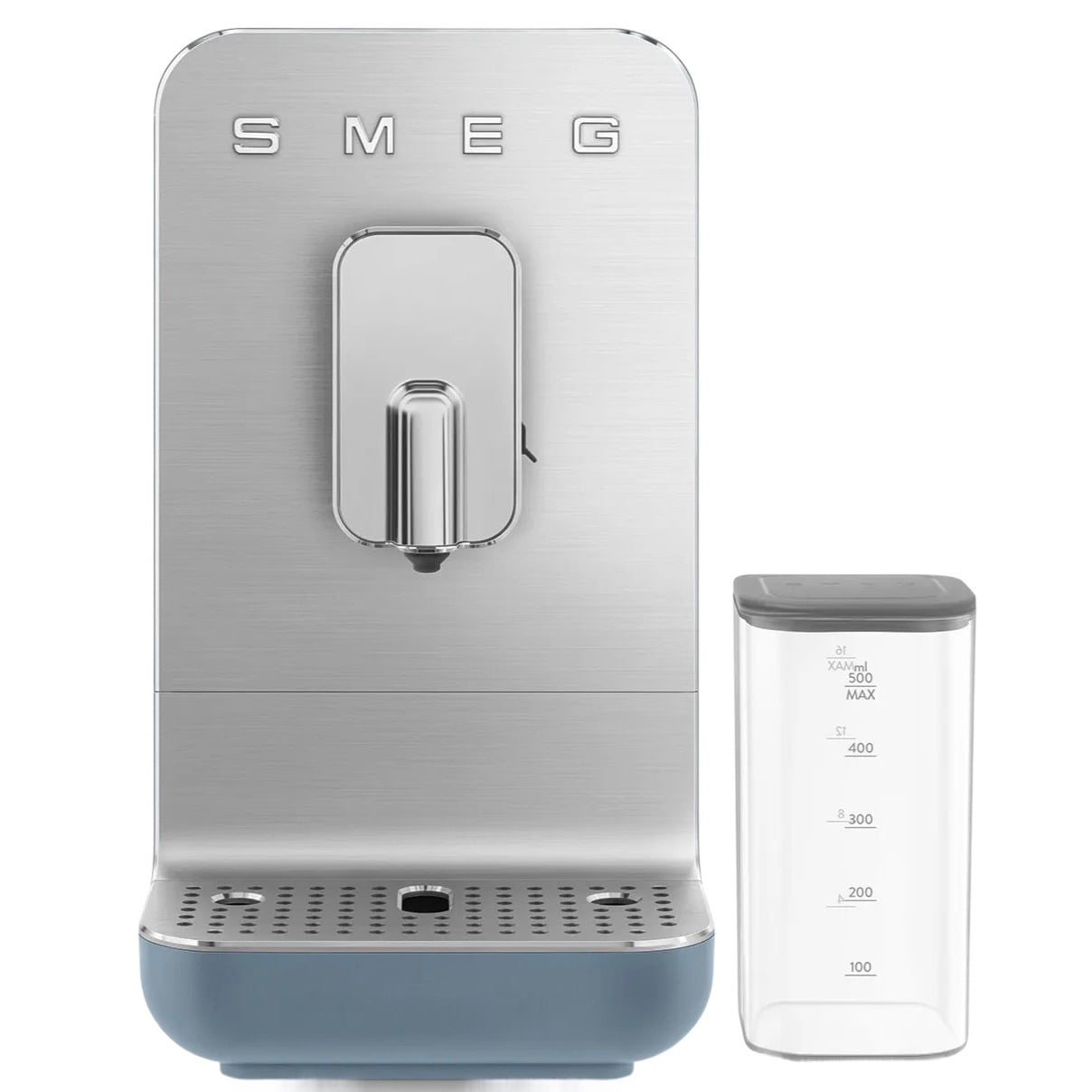 Smeg BCC13SBMEU täysautomaattinen kahvikone maitosäiliöllä sininen