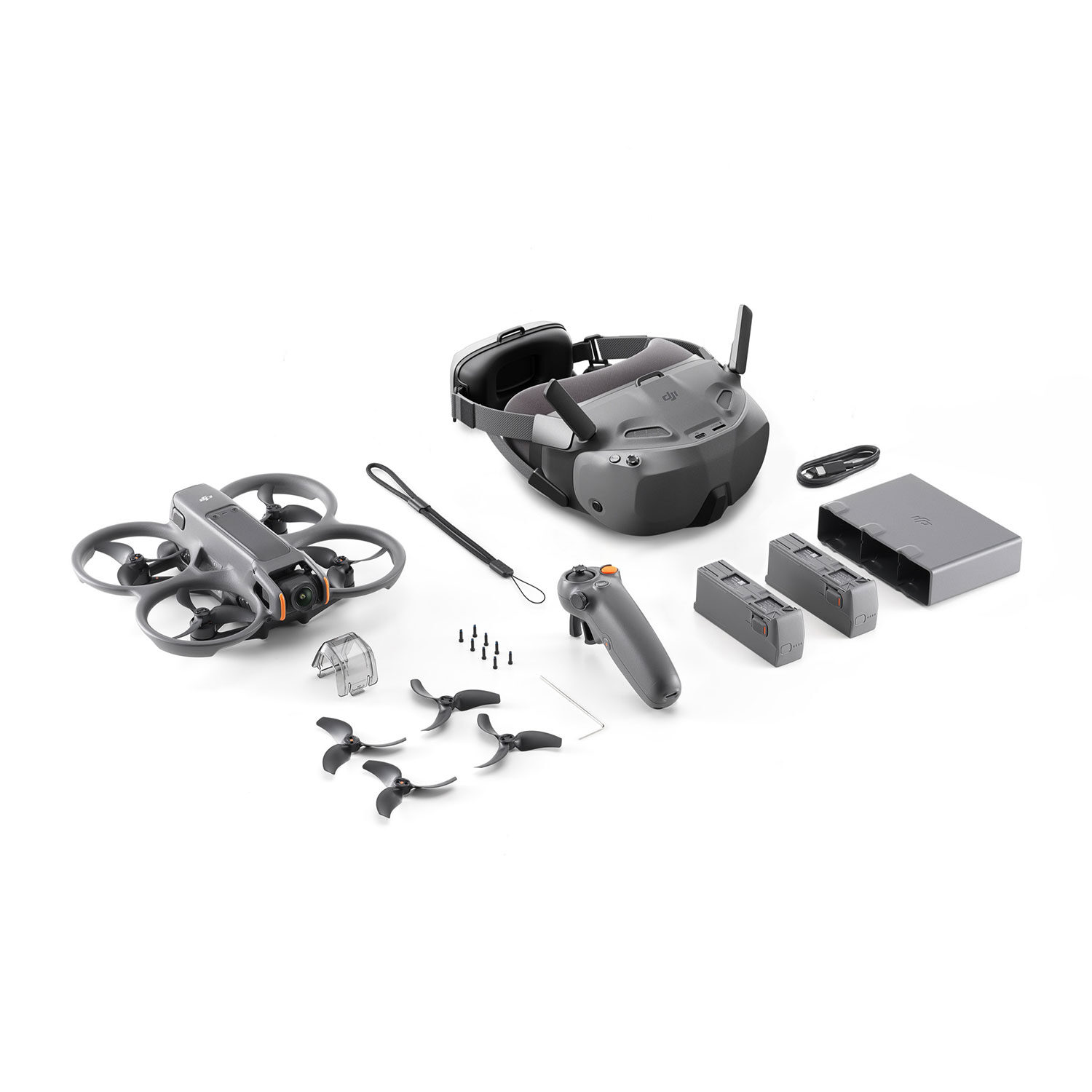 DJI Avata 2 FPV drone Fly Smart Combo (Three Batteries)