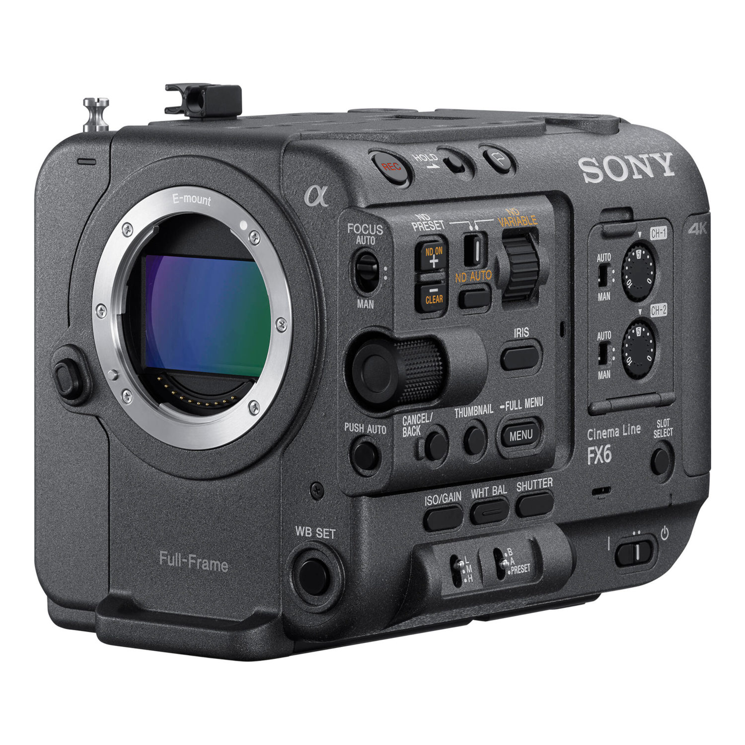 Sony Cinema Line FX6 -videokamera