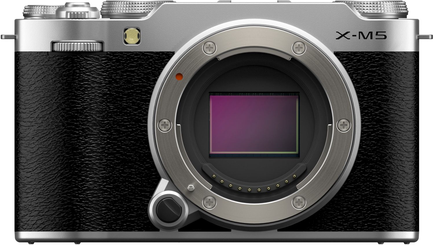 FUJIFILM X-M5 järjestelmäkamera, runko, hopea