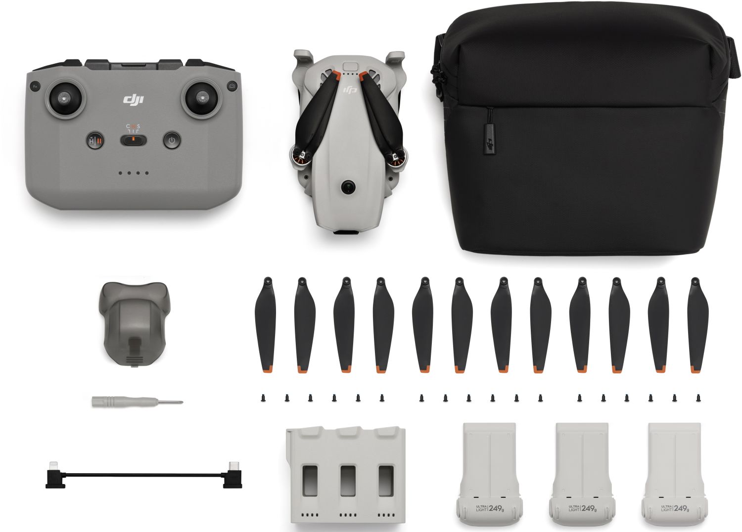 DJI Lito 1 Fly More -paketti (DJI RC-N3)