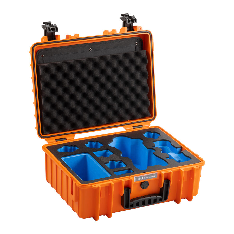 B&W Outdoor Case Type 5000 Orange for DJI Mavic 4 Pro Fly More Combo