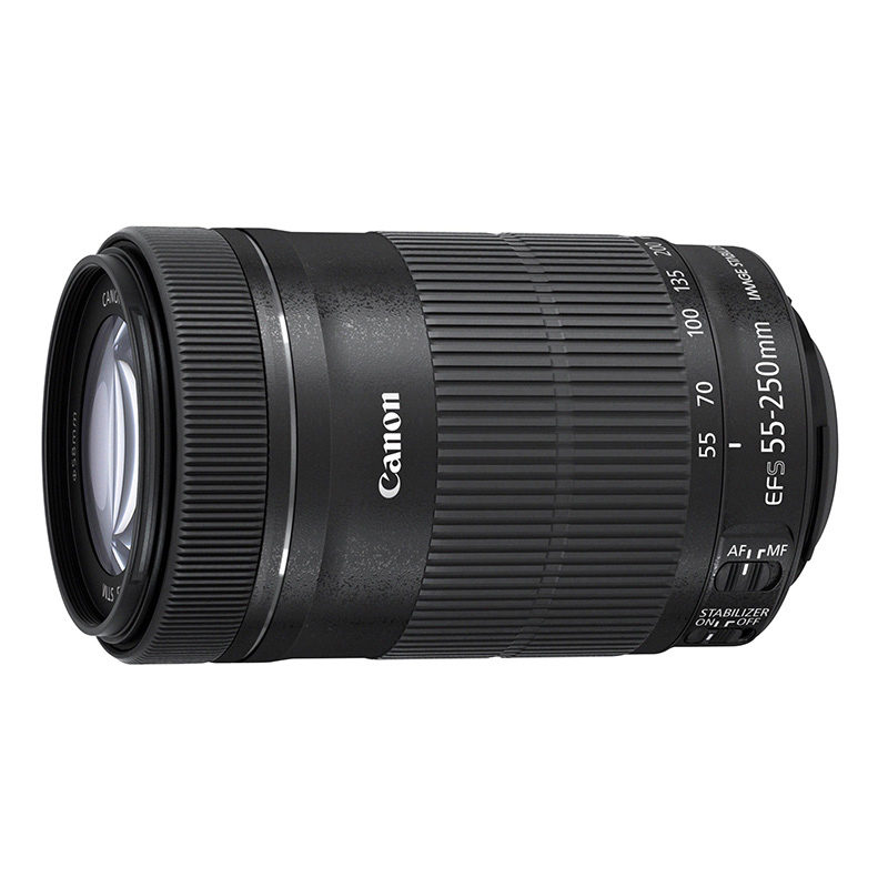 Canon EF-S 55-250mm f/4.0-5.6 IS STM telephoto zoom lens