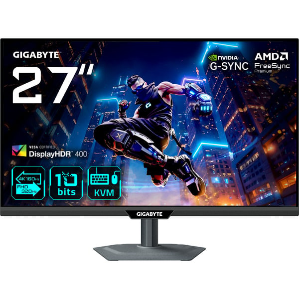 GIGABYTE M27UP 27" 4K UHD -pelimonitori