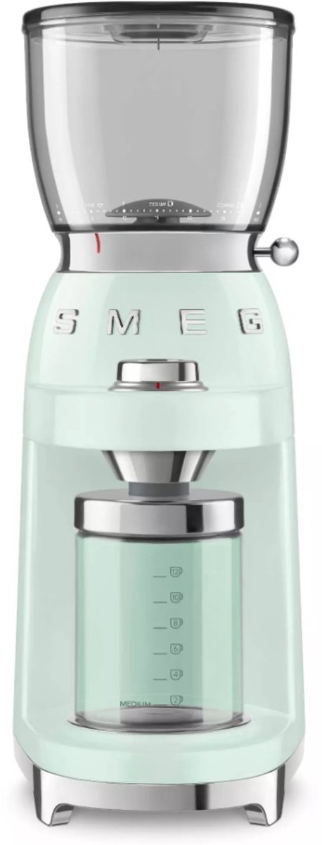 Smeg CGF11PGEU Sähkökäyttöinen kahvimylly - Kahvimylly ruostumattomalla kartioterällä
