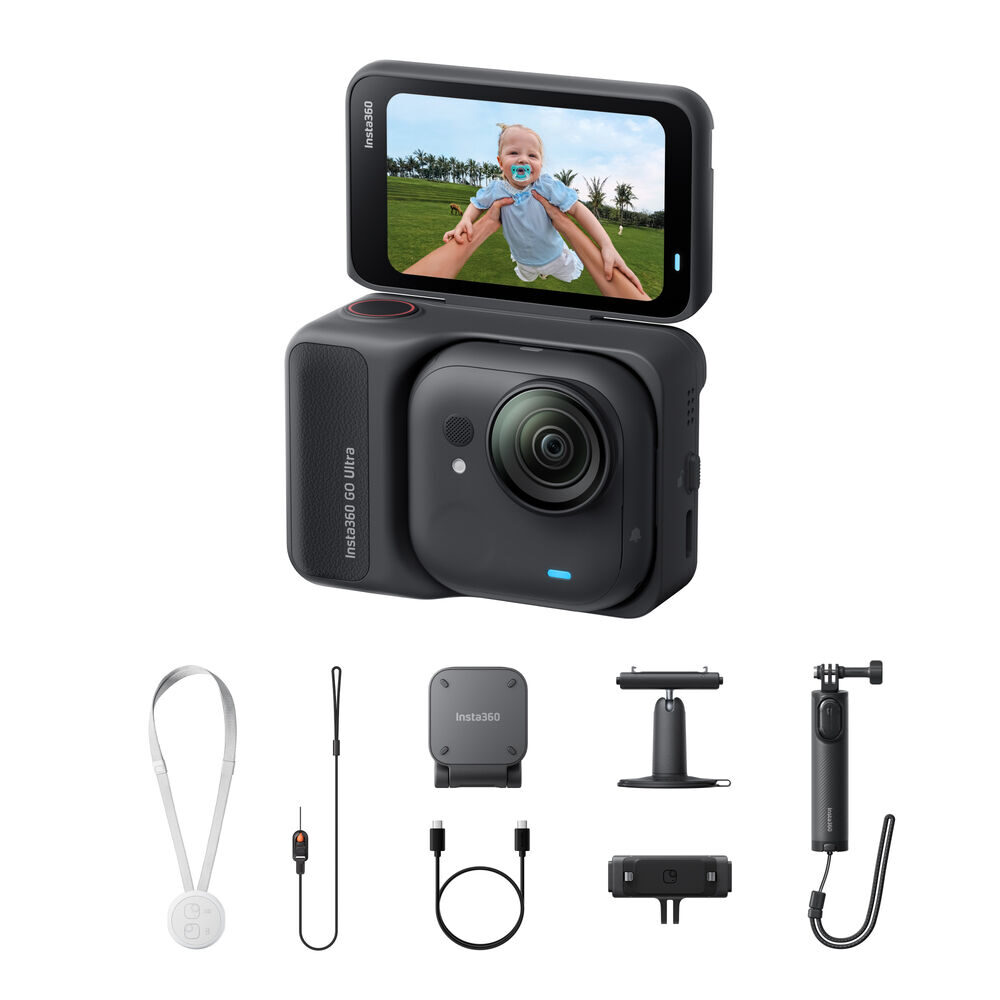 Insta360 GO Ultra Creator Bundle Musta