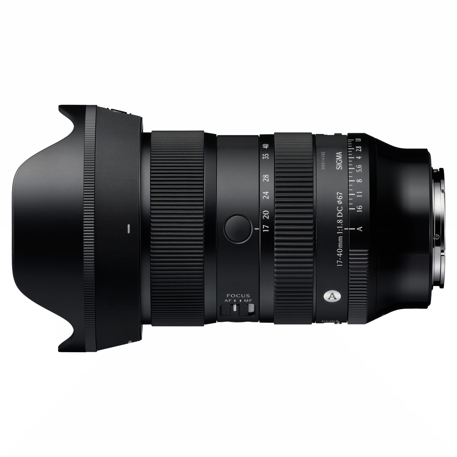 Sigma 17-40mm f/1.8 DC Art Sony E-mount lens