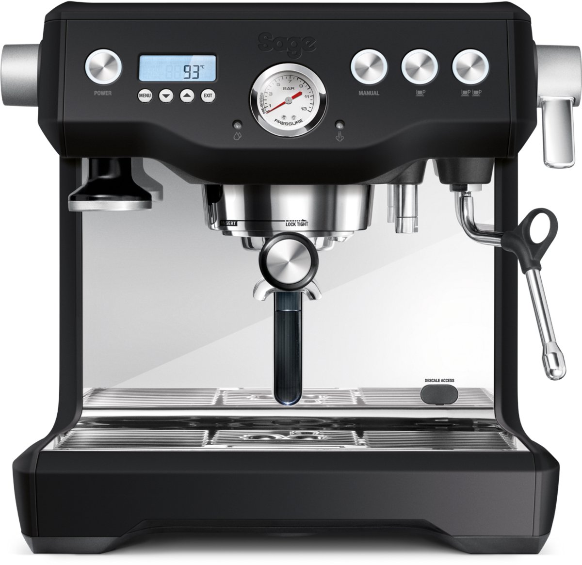 Sage The Dual Boiler -espressokone Musta - 15 Bar - 2,5L - 2200W