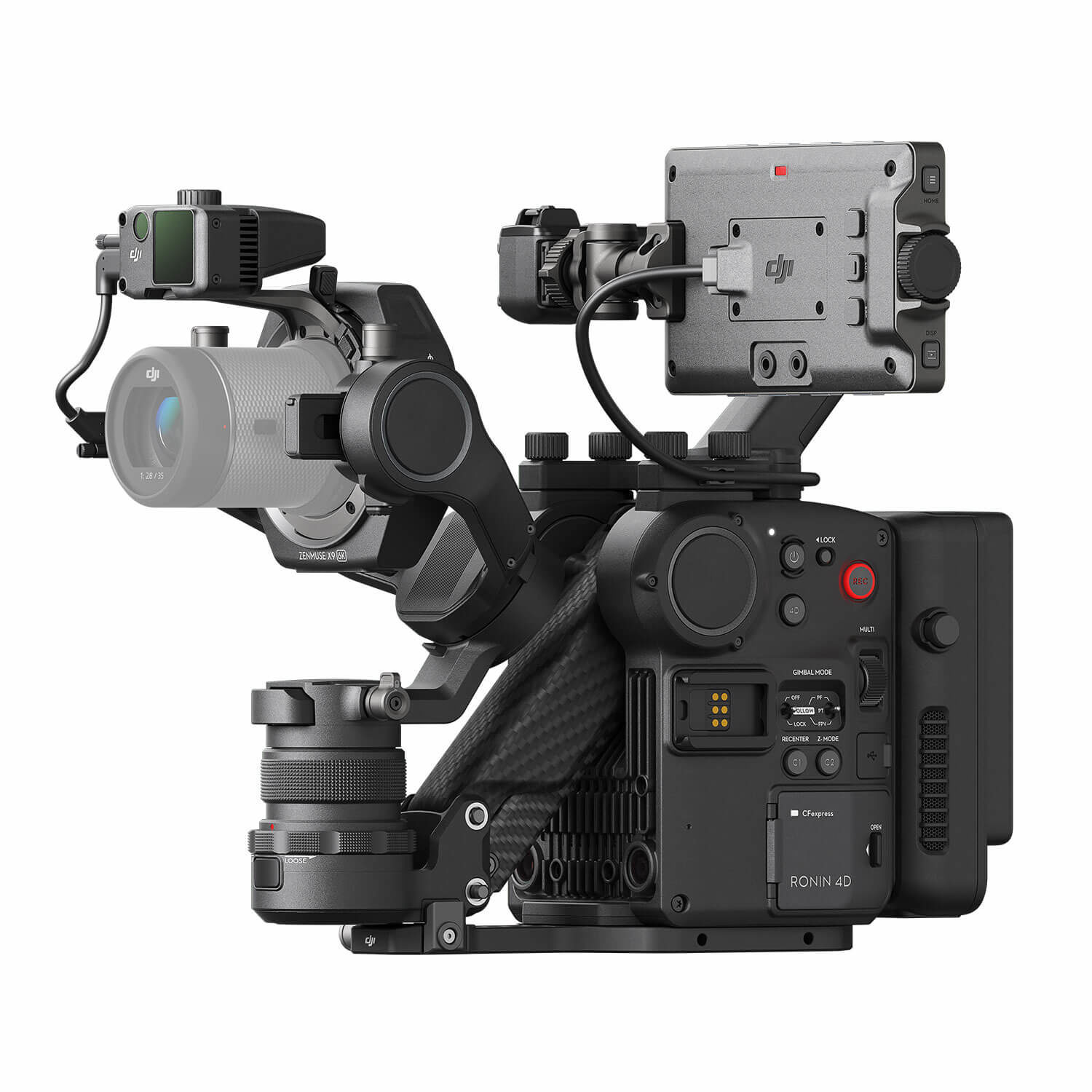 DJI Ronin 4D 4-akselinen elokuvakamera 6K Combo