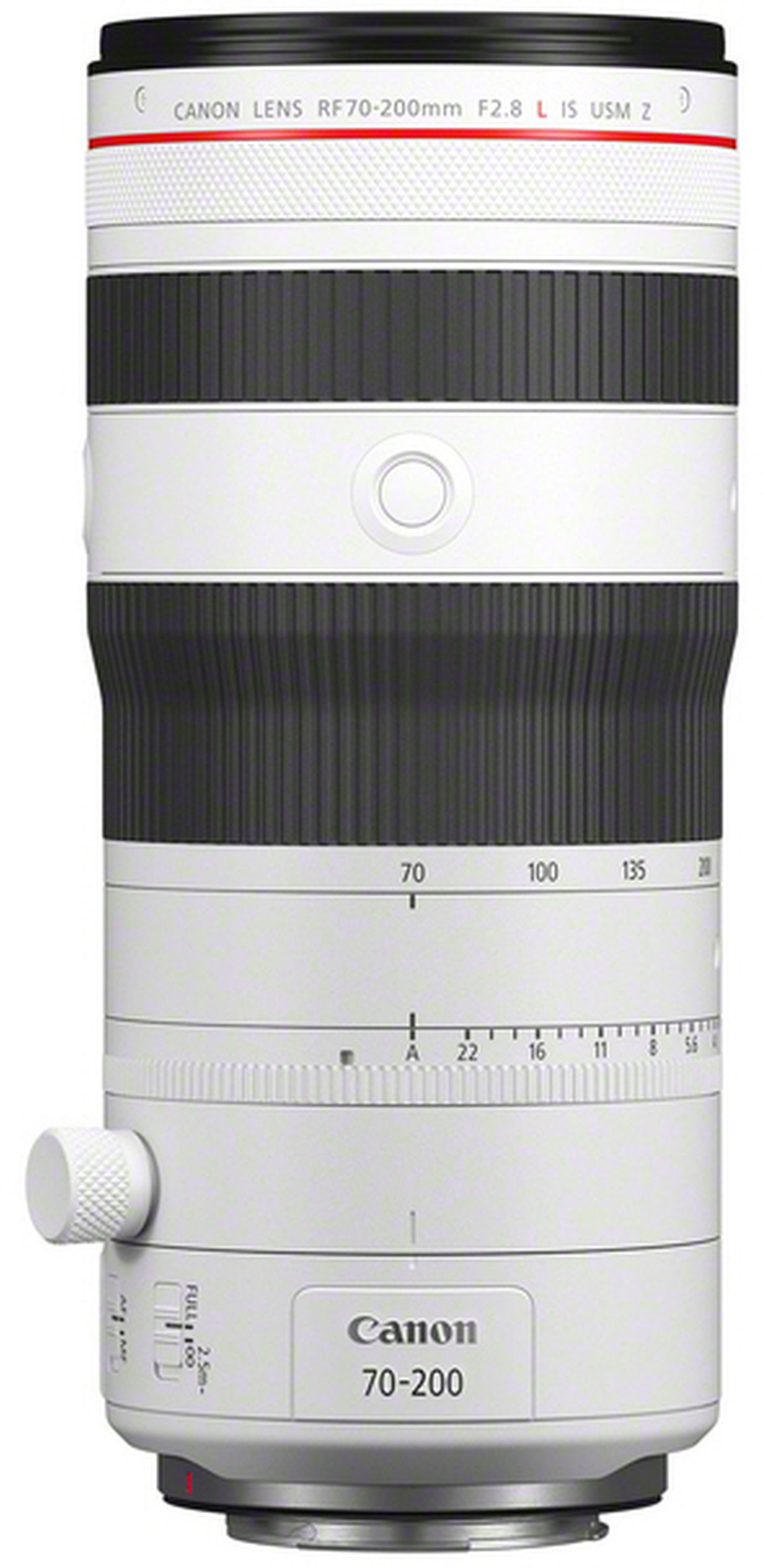Canon RF 70-200mm f/2.8 L IS USM Z White lens