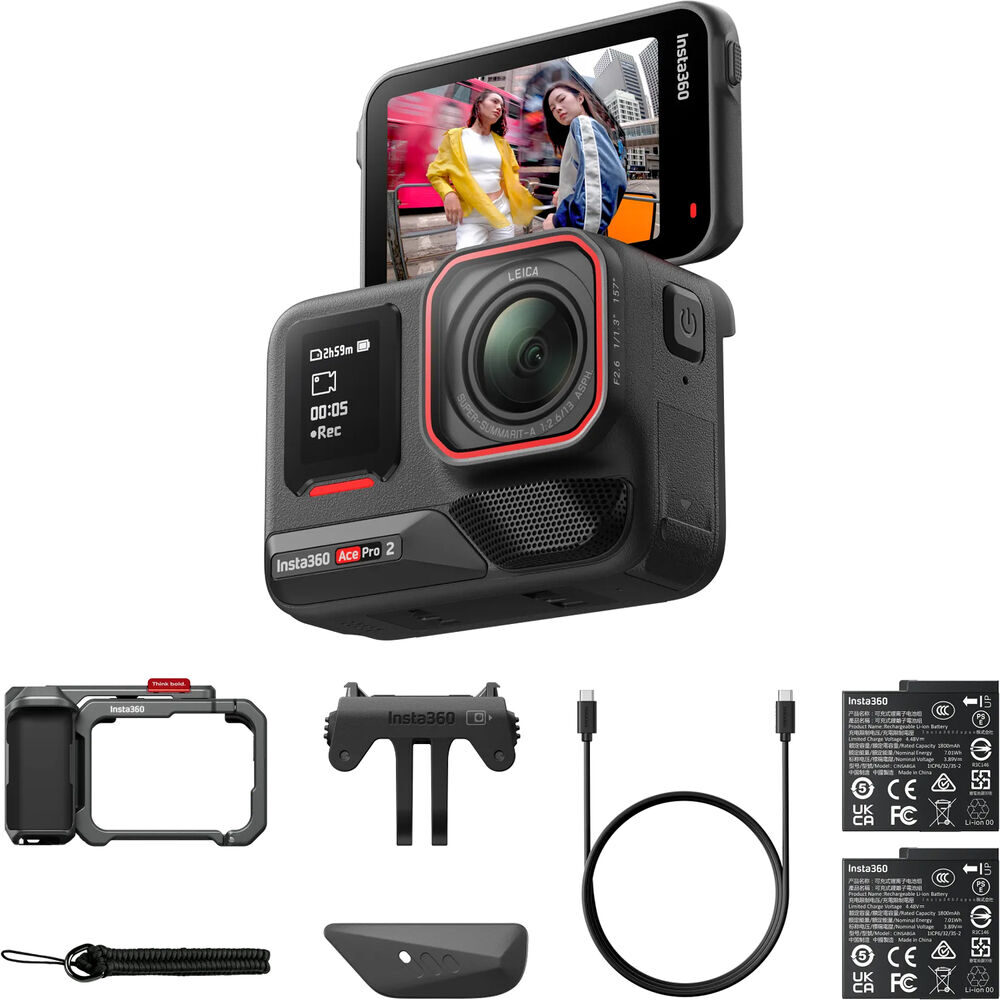 Insta360 Ace Pro 2 Dual Battery Xplorer Bundle -actionkamera