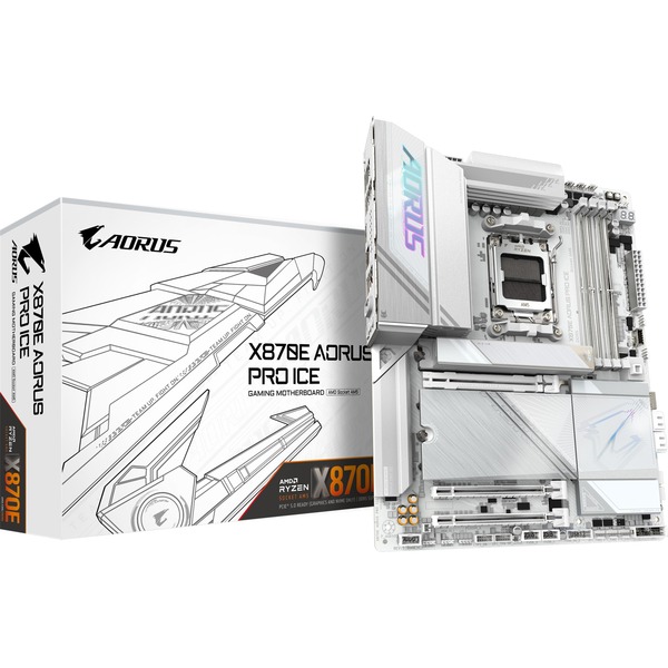 GIGABYTE X870E AORUS PRO ICE socket AM5 emolevy